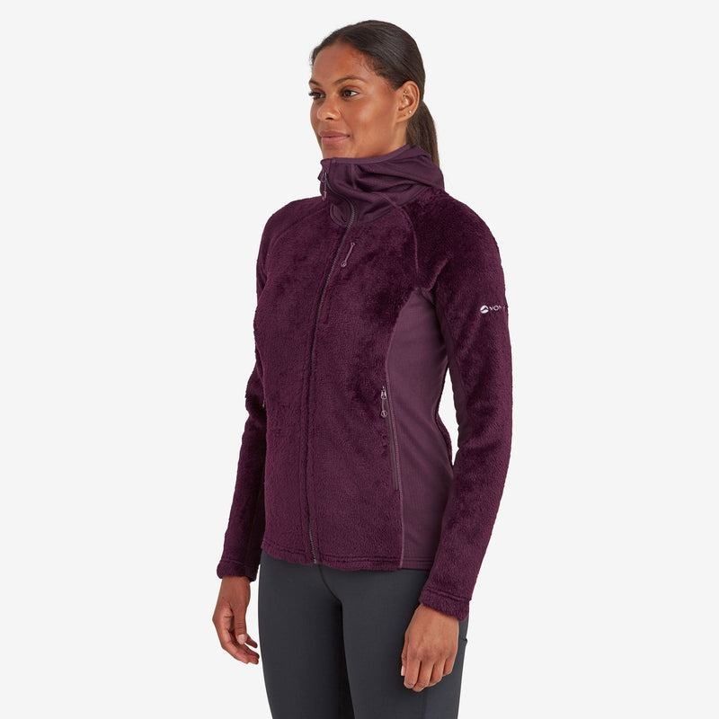 Montane Protium XPD Met Capuchon Fleece Jassen Dames Paars | CXL1685AT