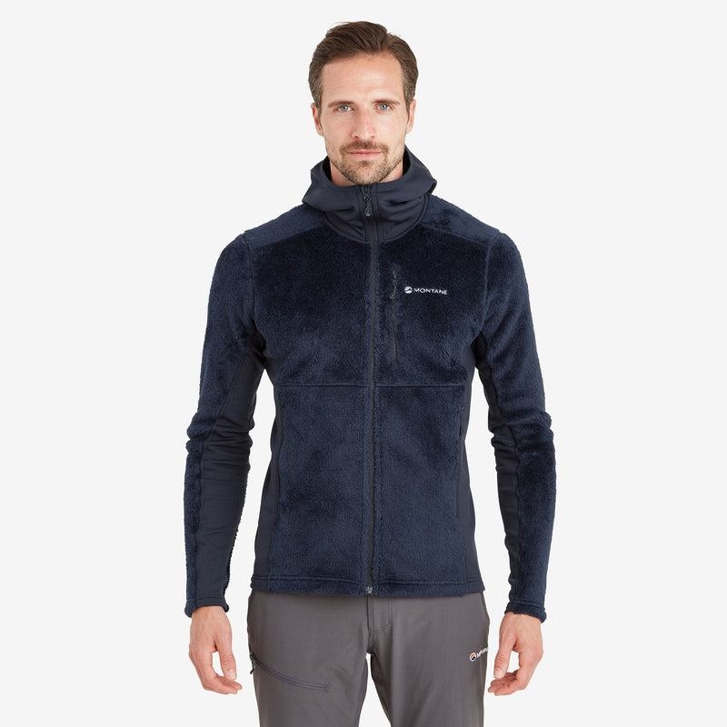 Montane Protium XPD Met Capuchon Fleece Jassen Heren Donkerblauw | IER8373PS