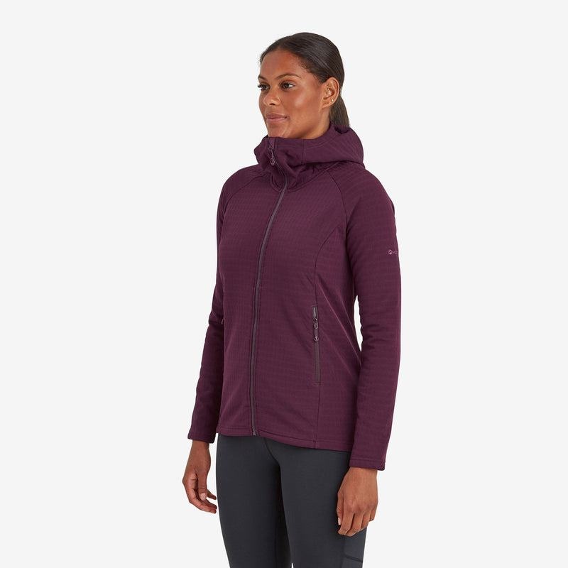 Montane Protium XT Met Capuchon Fleece Jassen Dames Paars | JPD4611CS