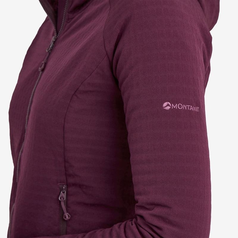 Montane Protium XT Met Capuchon Fleece Jassen Dames Paars | JPD4611CS