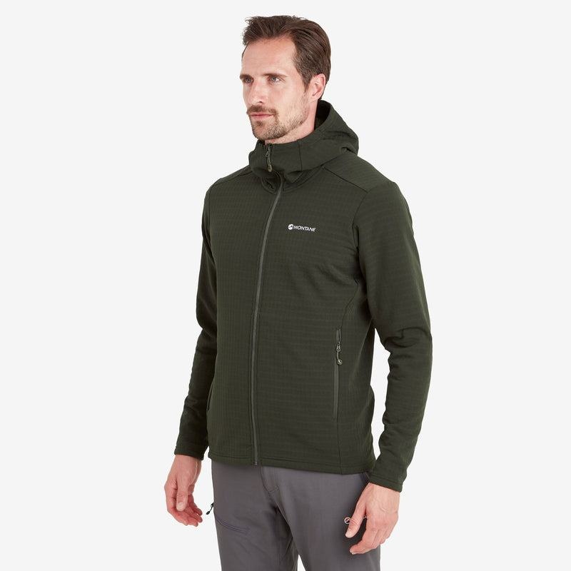 Montane Protium XT Met Capuchon Fleece Jassen Heren Donkergroen | UYT4975TY