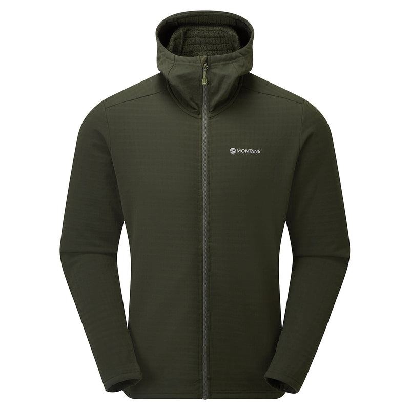 Montane Protium XT Met Capuchon Fleece Jassen Heren Donkergroen | UYT4975TY