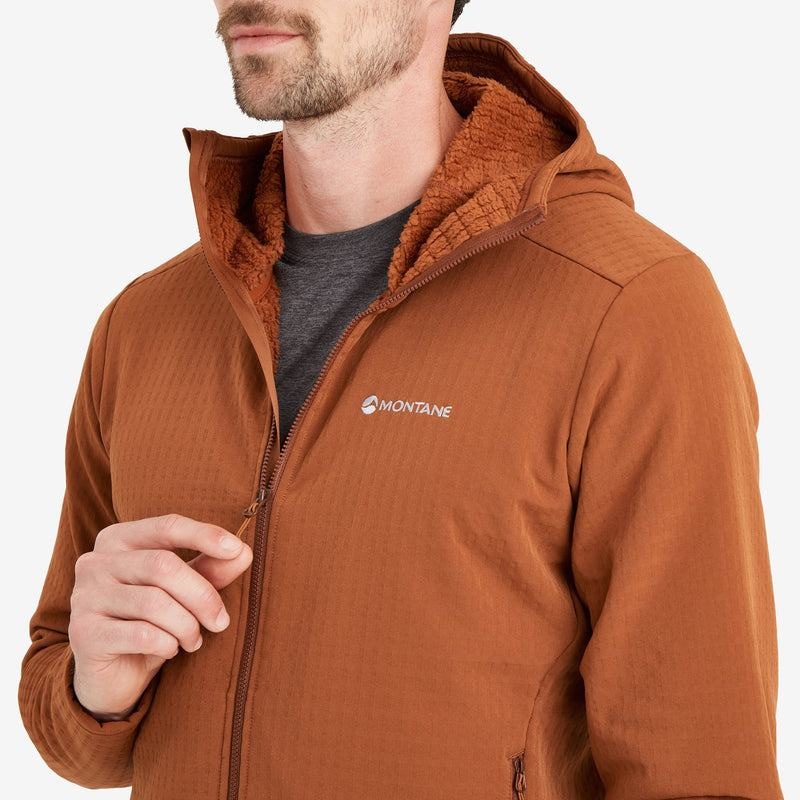 Montane Protium XT Met Capuchon Fleece Jassen Heren Donkeroranje | WXY481EY