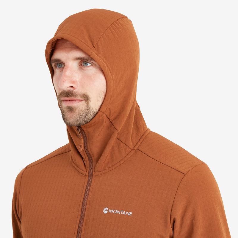 Montane Protium XT Met Capuchon Fleece Jassen Heren Donkeroranje | WXY481EY