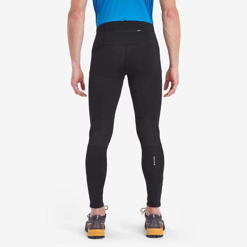 Montane Slipstream Trail Hardloop Leggings Heren Zwart | HKI9383YS