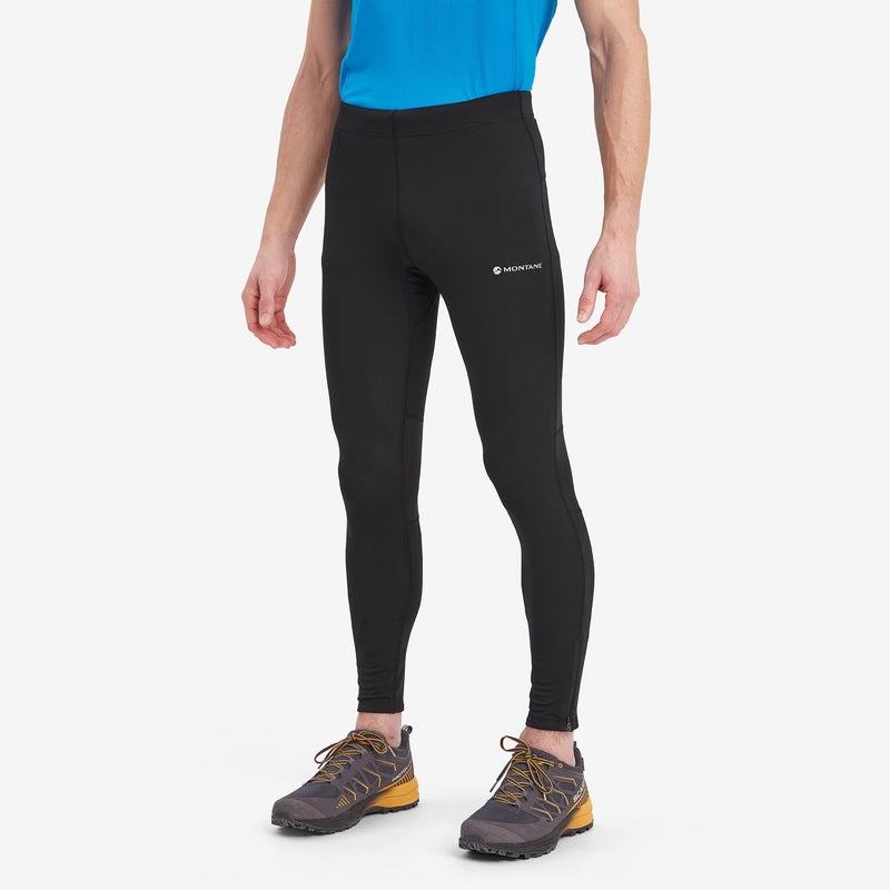 Montane Slipstream Trail Hardloop Leggings Heren Zwart | HKI9383YS