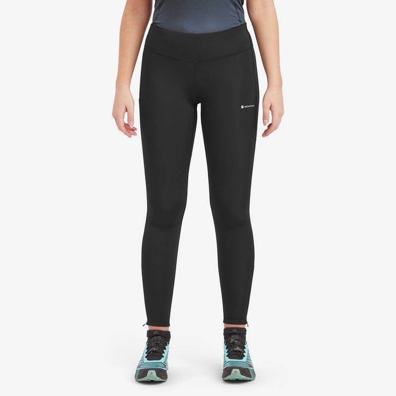 Montane Slipstream Trail Hardloop Leggings Dames Zwart | PMV5077ZP