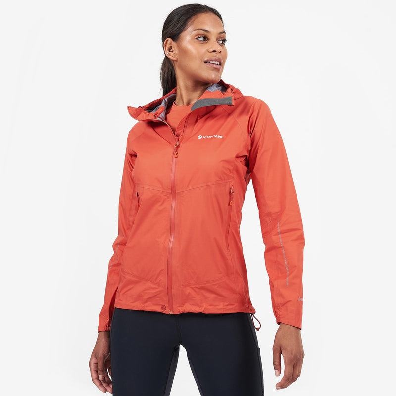 Montane Spine Waterdichte Jas Dames Oranje | JGE2937BS