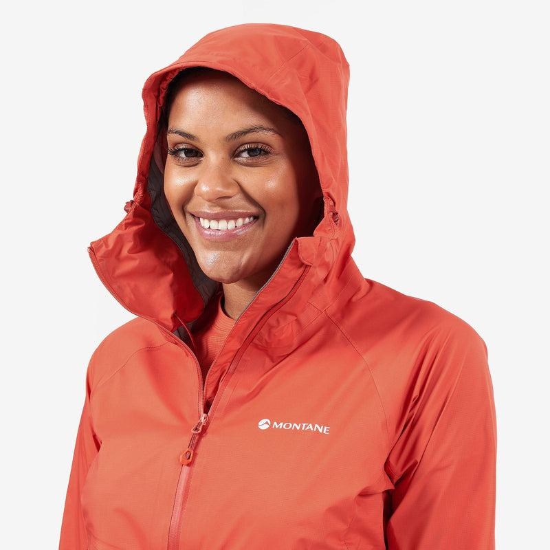 Montane Spine Waterdichte Jas Dames Oranje | JGE2937BS