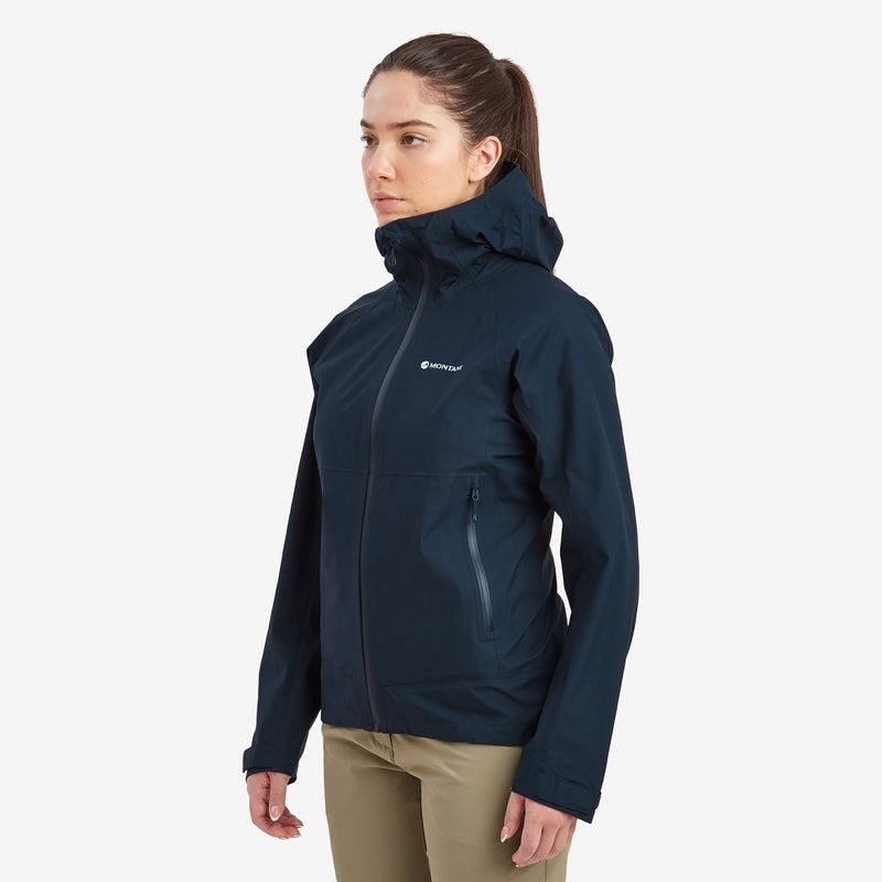 Montane Spirit Lite Waterdichte Jas Dames Donkerblauw | BGV448AL