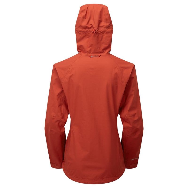 Montane Spirit Lite Waterdichte Jas Dames Oranje Rood | YKW7792ZZ