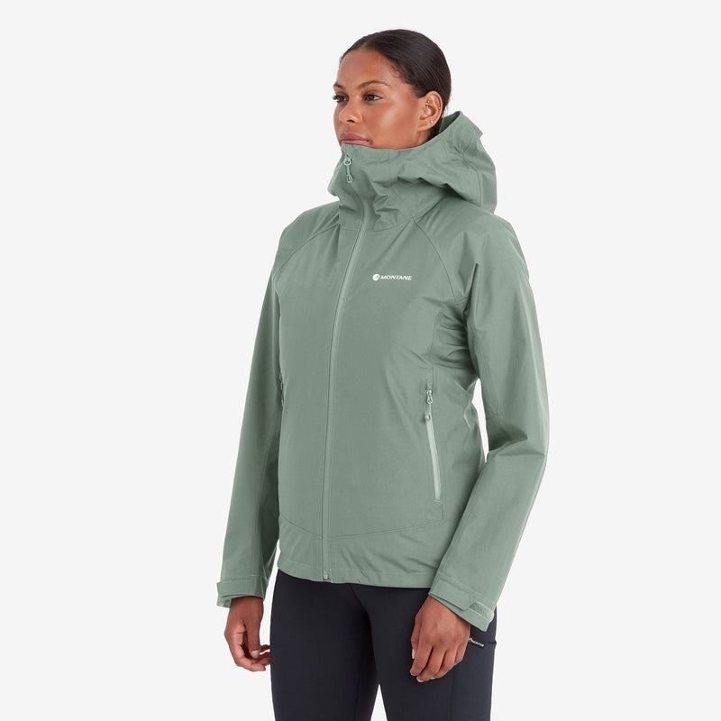 Montane Spirit Waterdichte Jas Dames Grijs Groen | KYF4656KN