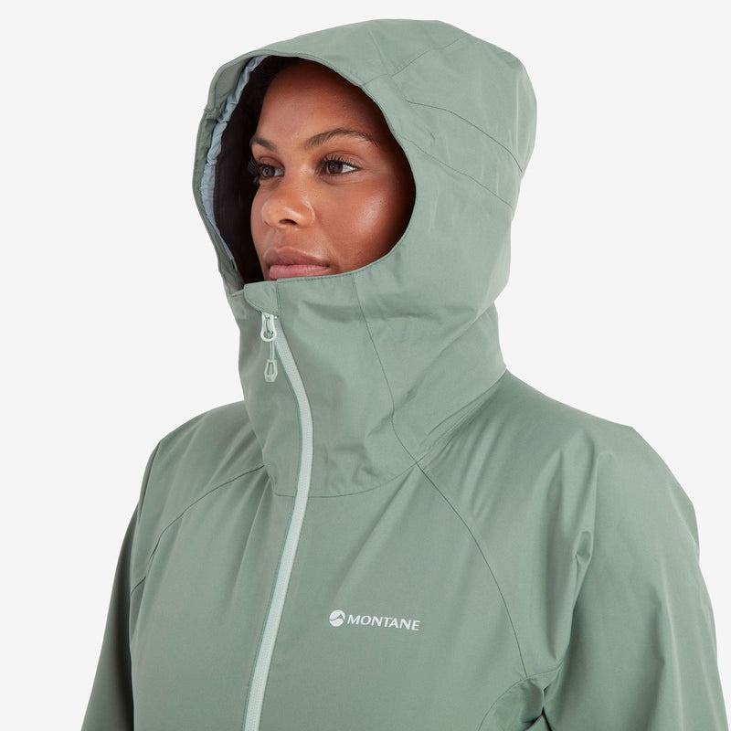 Montane Spirit Waterdichte Jas Dames Grijs Groen | KYF4656KN