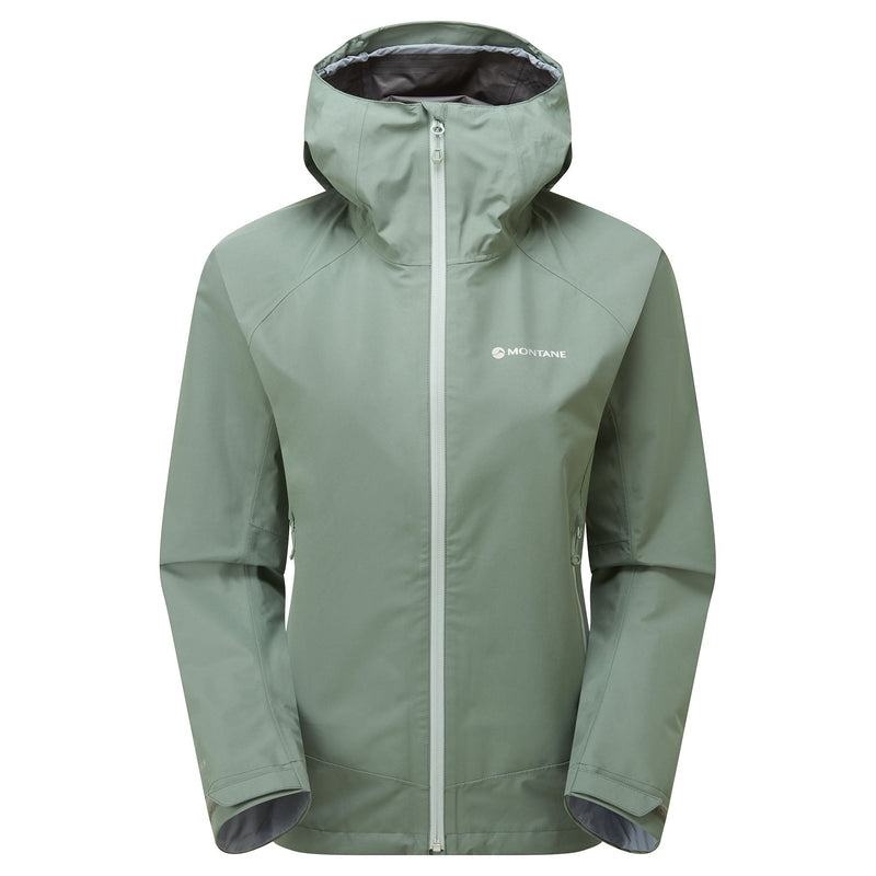 Montane Spirit Waterdichte Jas Dames Grijs Groen | KYF4656KN