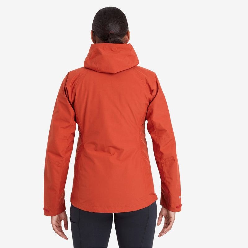 Montane Spirit Waterdichte Jas Dames Oranje Rood | IUC3699SY