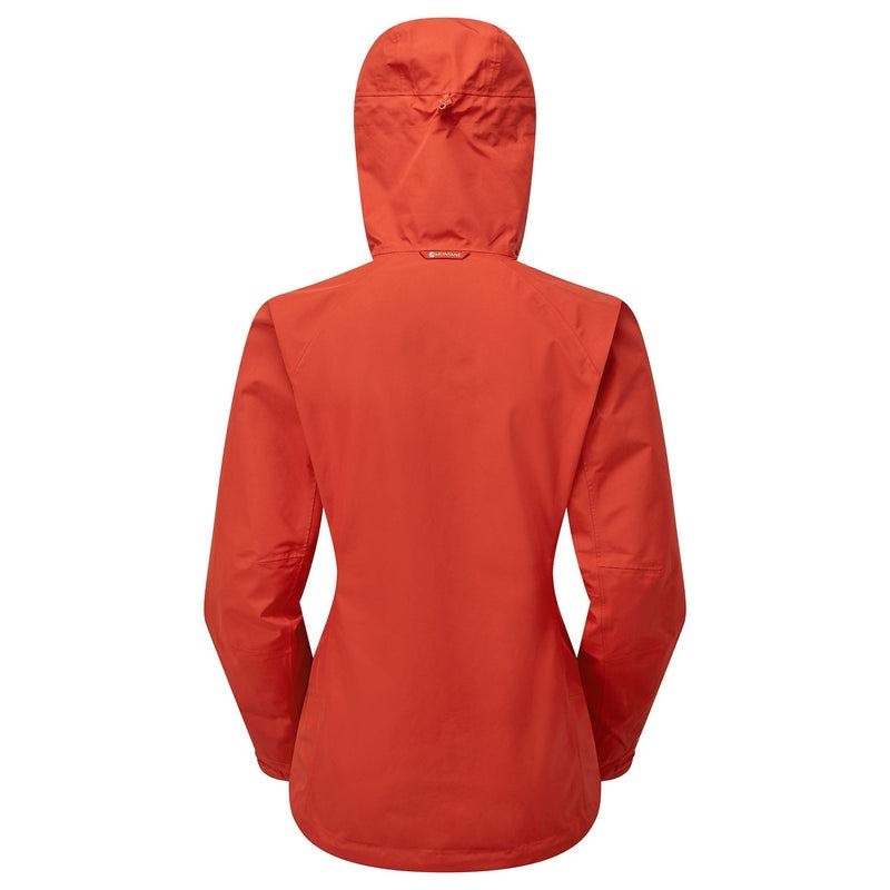 Montane Spirit Waterdichte Jas Dames Oranje Rood | IUC3699SY