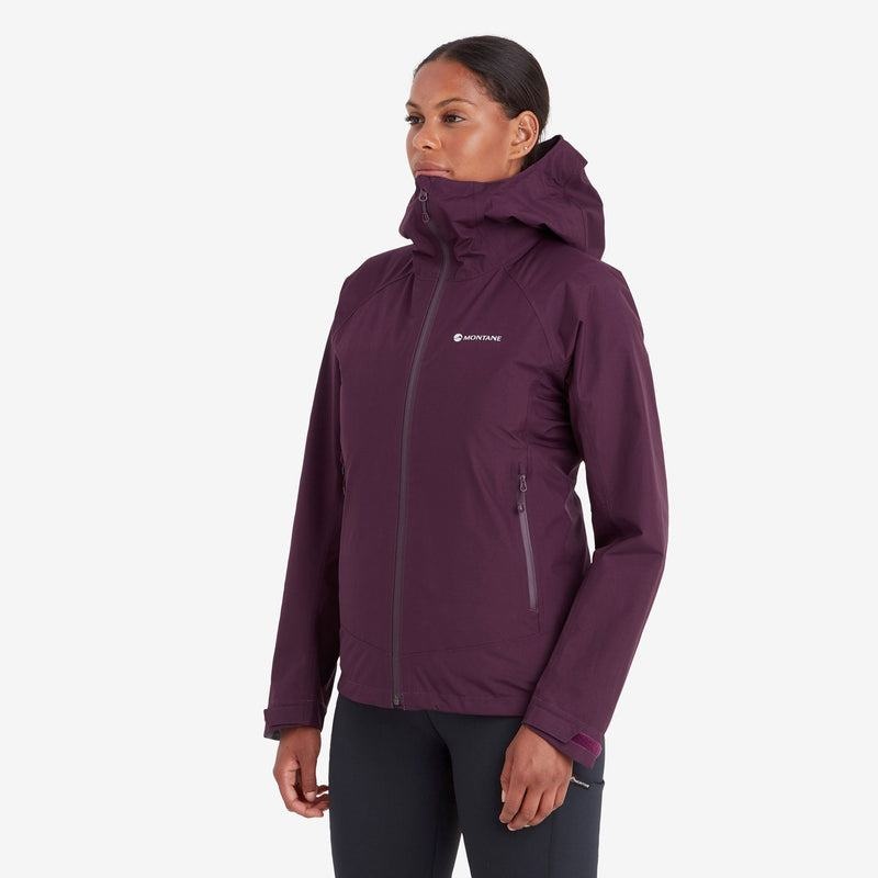 Montane Spirit Waterdichte Jas Dames Paars | RFB6974NU