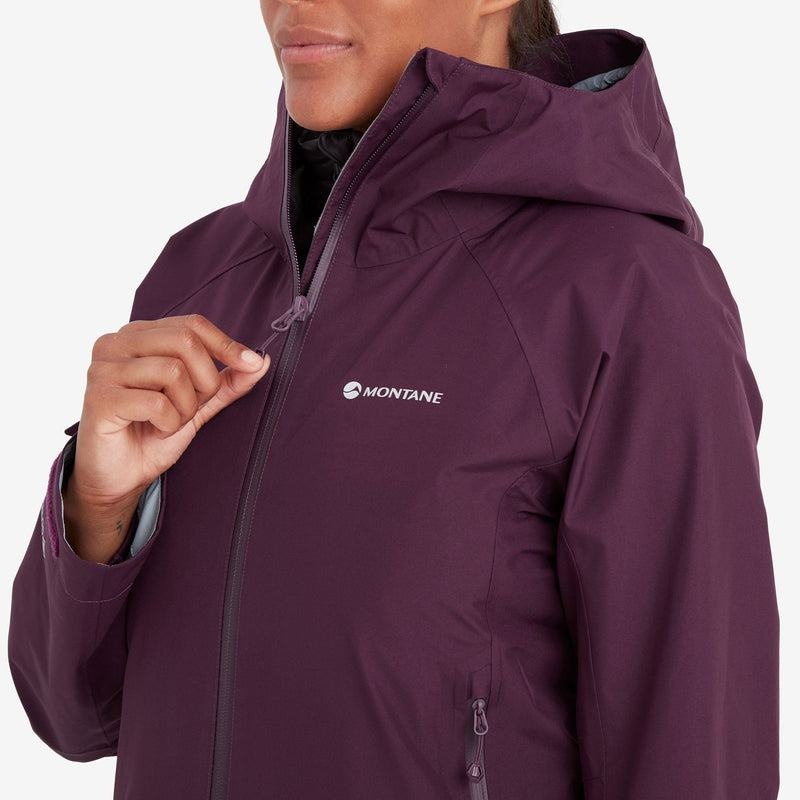 Montane Spirit Waterdichte Jas Dames Paars | RFB6974NU