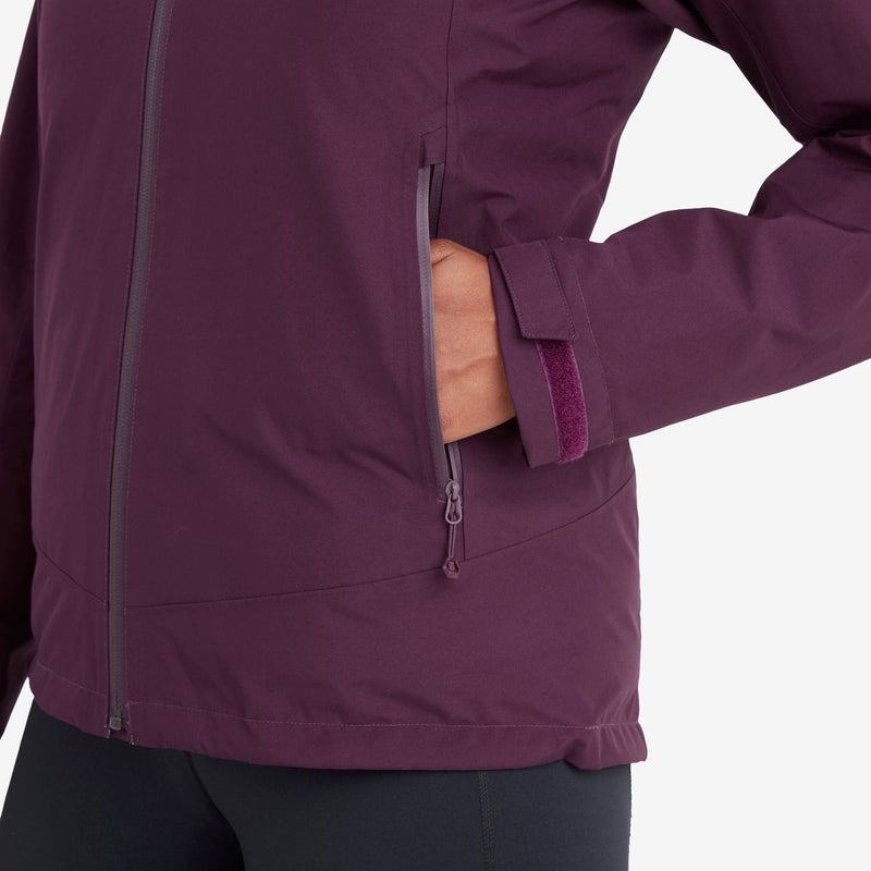 Montane Spirit Waterdichte Jas Dames Paars | RFB6974NU