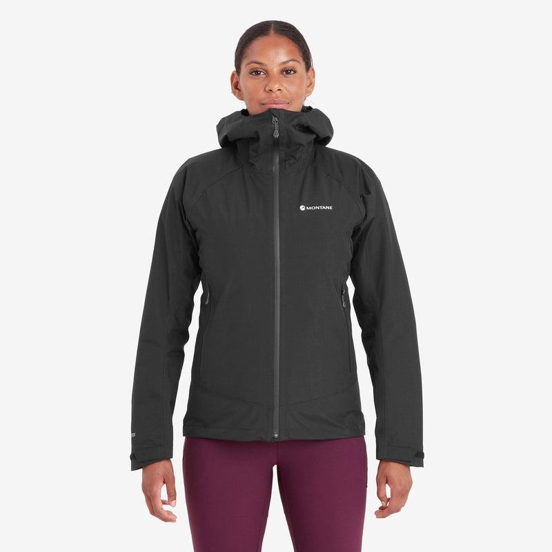 Montane Spirit Waterdichte Jas Dames Zwart | XMD2441SU