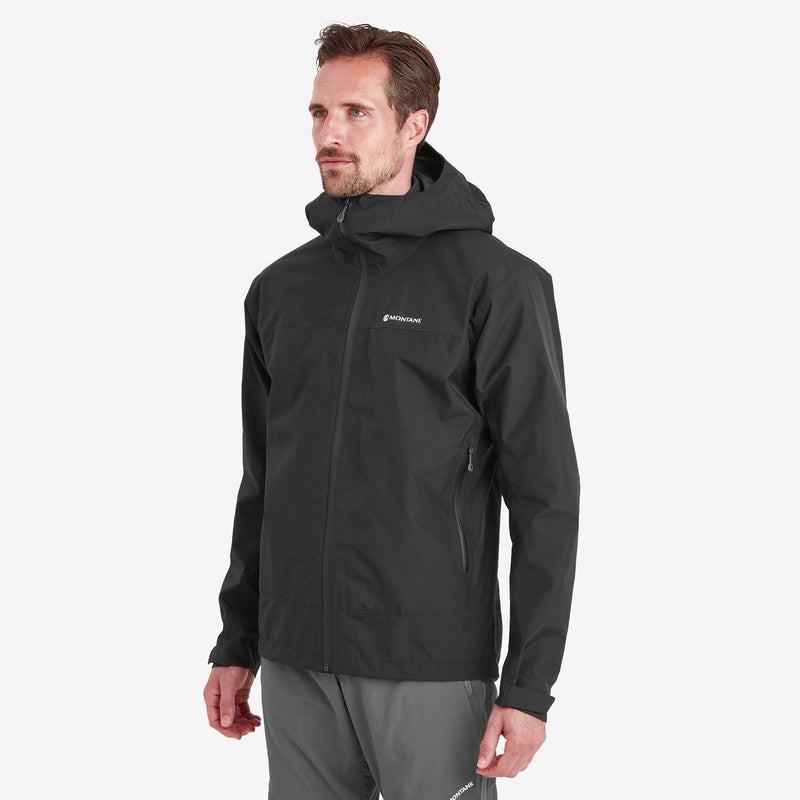 Montane Spirit Waterdichte Jas Heren Zwart | ENP1235FE