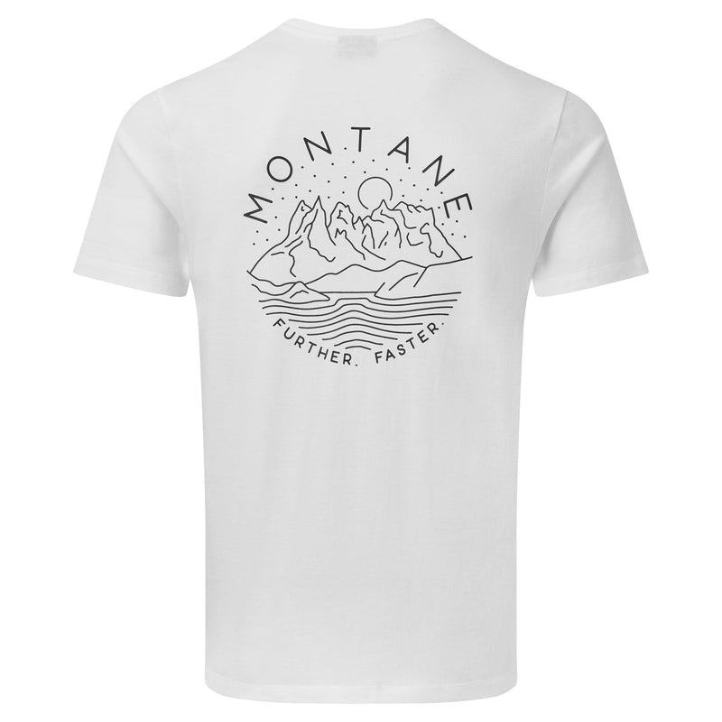 Montane Starscape T-shirts Heren Wit | UKZ6750RD