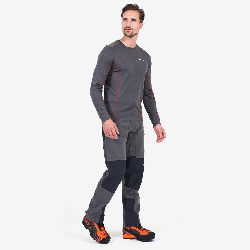 Montane Super Terra Broeken Heren Grijs Zwart | ZQG4629KJ