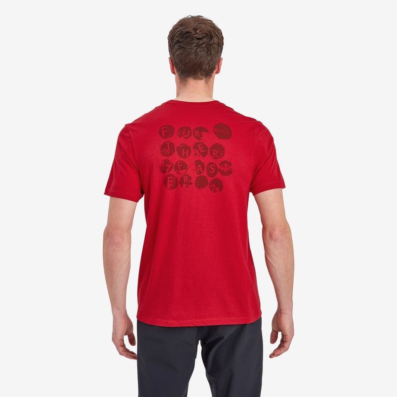 Montane Transpose T-shirts Heren Donkerrood | LNE5428MZ