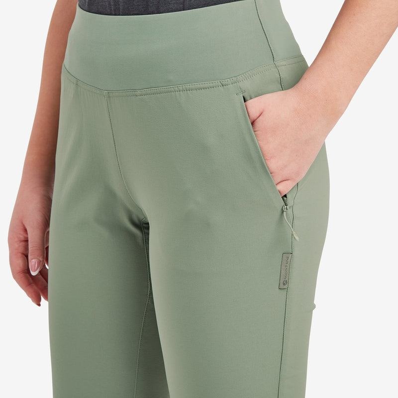 Montane Tucana Lite Stretch Capri 3/4 Leggings Dames Grijs Groen | ERR297XY