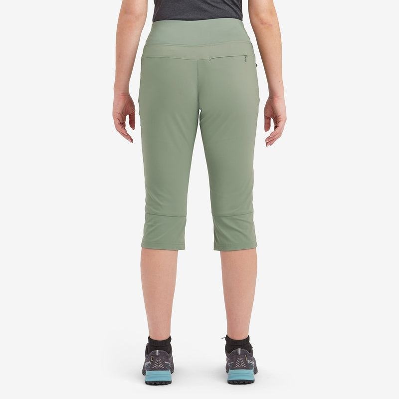 Montane Tucana Lite Stretch Capri 3/4 Leggings Dames Grijs Groen | ERR297XY