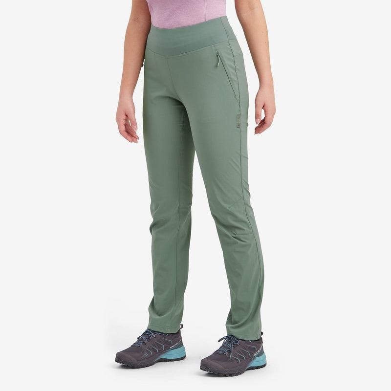 Montane Tucana Lite Stretch Leggings Dames Grijs Groen | VOC9759NW