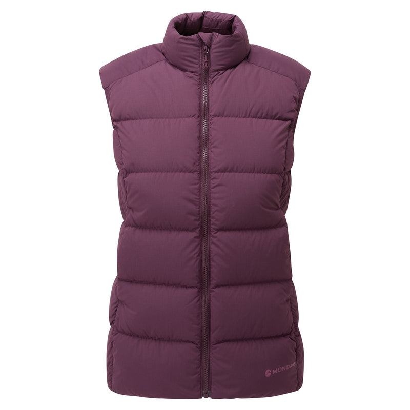 Montane Tundra Down Gilet Dames Paars | SLW6236HV