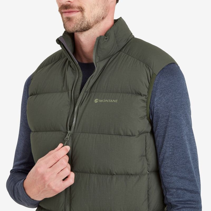 Montane Tundra Down Gilet Heren Donkergroen | PYG8324VJ