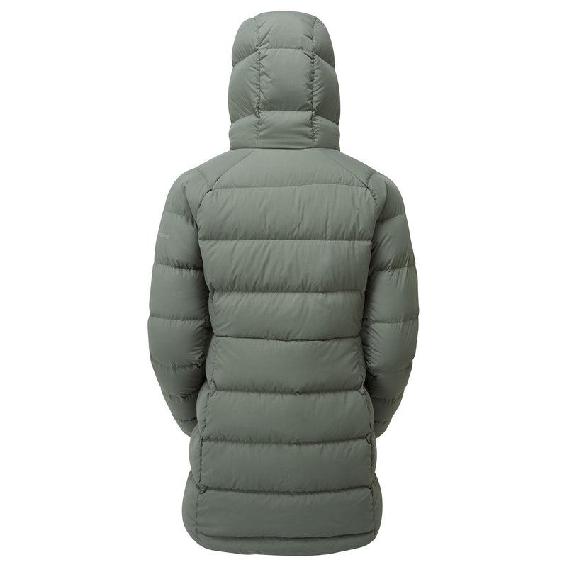 Montane Tundra Met Capuchon Donsjas Dames Grijs Groen | UQV1128OP