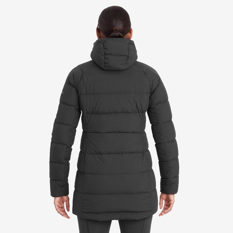 Montane Tundra Met Capuchon Donsjas Dames Zwart | MFV8773UH