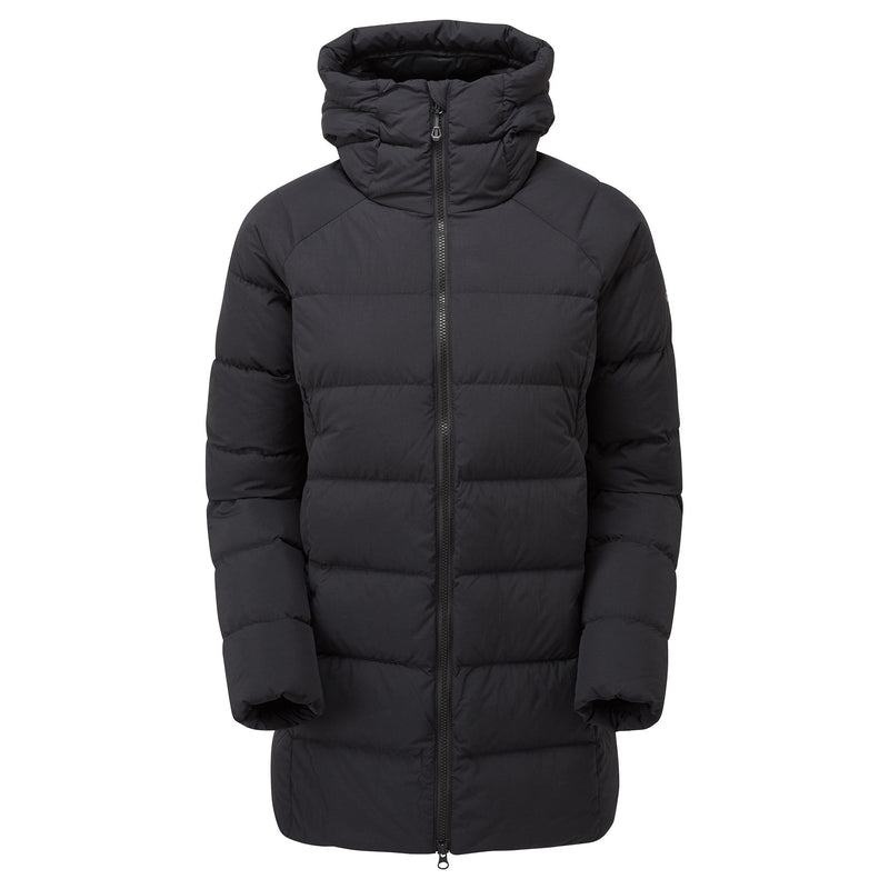 Montane Tundra Met Capuchon Donsjas Dames Zwart | MFV8773UH