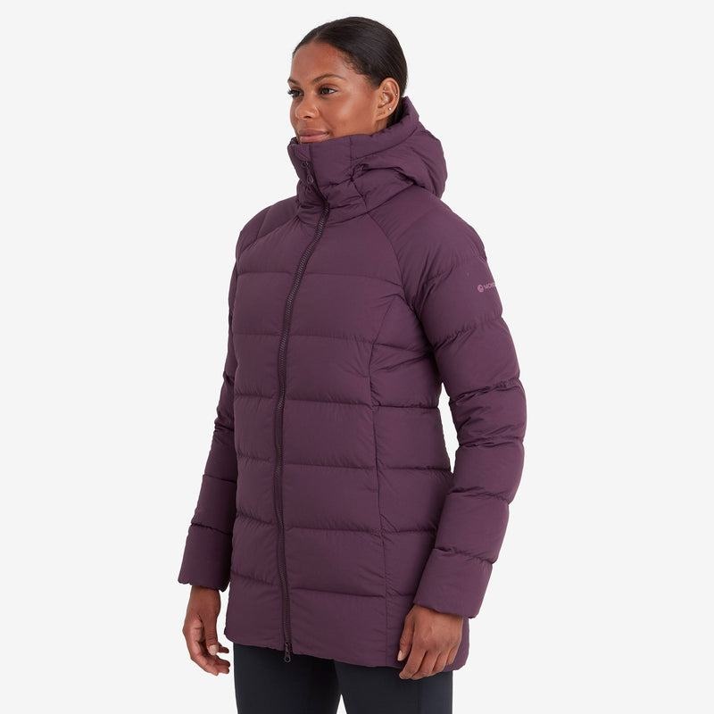 Montane Tundra Met Capuchon Donsjas Dames Paars | FXN8397VG